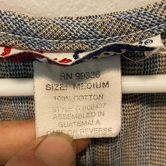 Vtg Jerico Sport Women’s Medium Short Sleeve Striped Dress Pullover Pockets - Picture 5 of 7